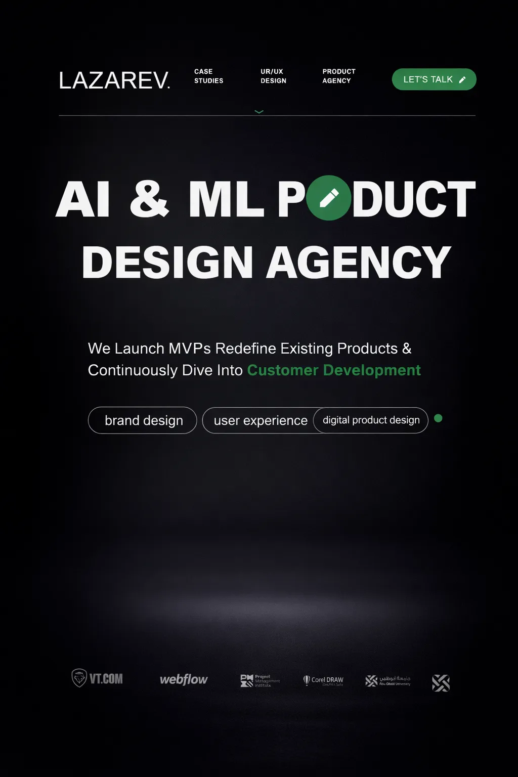 Canvas project showcasing UI motion and full-stack development