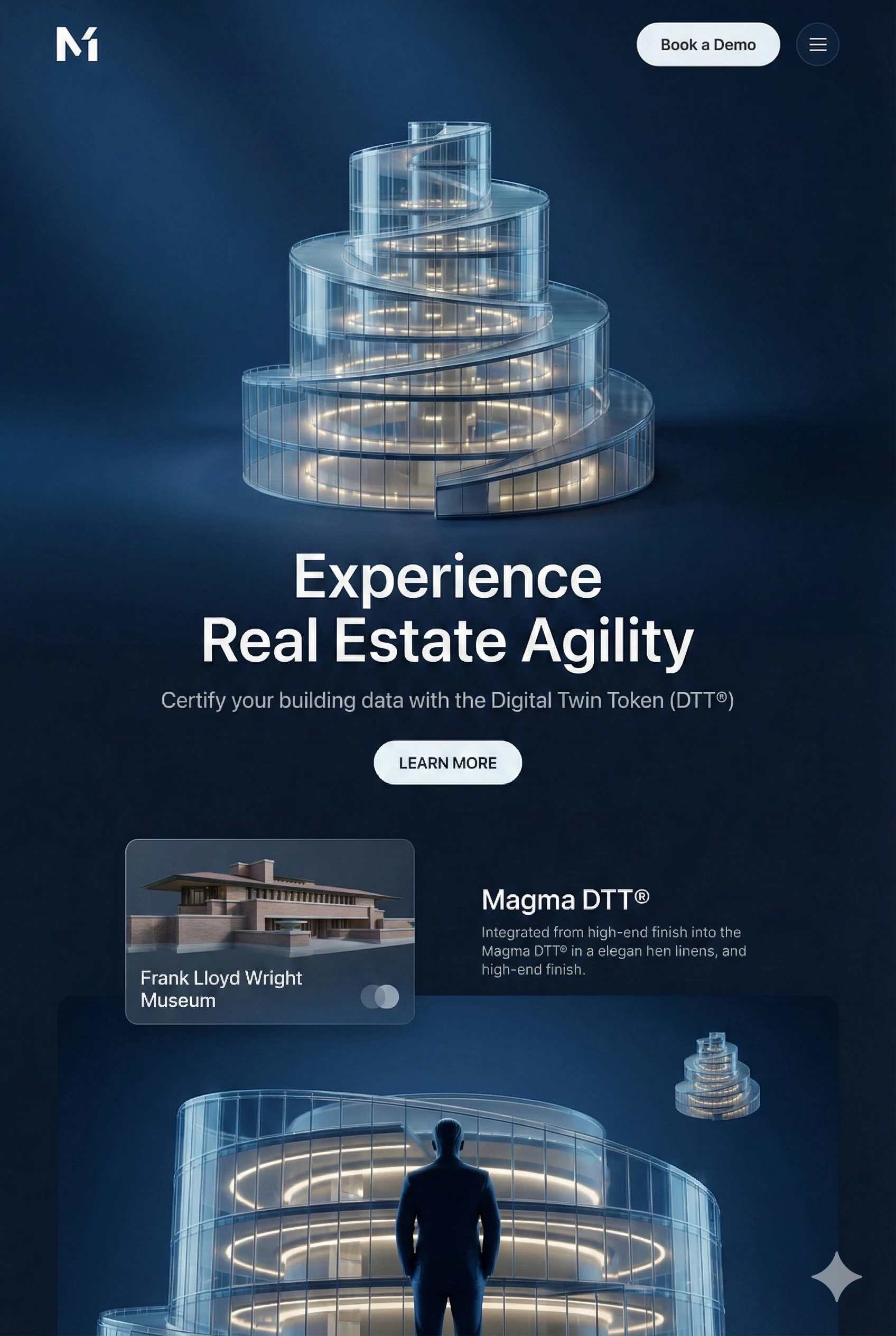 Magma 3D Canvas Website